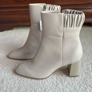 Brand new leather boots